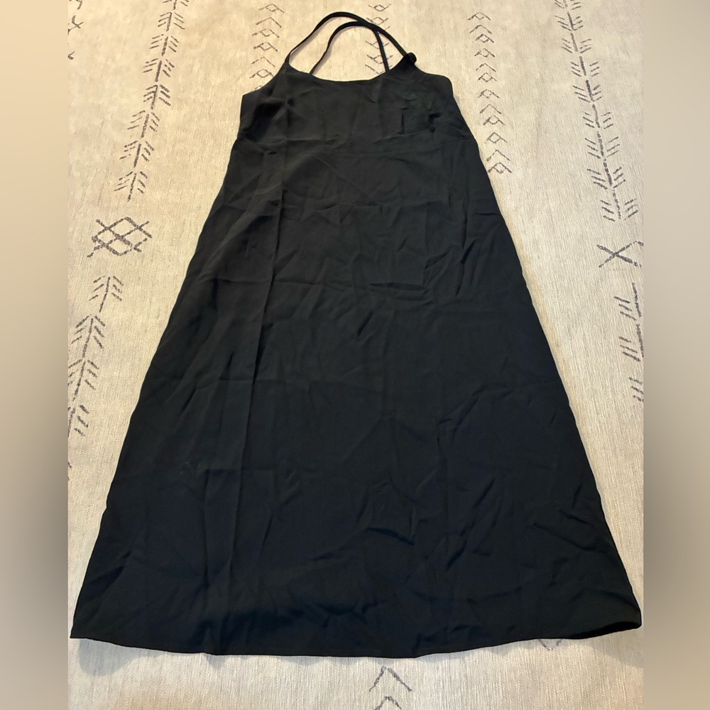 Everlane Black Midi Dress